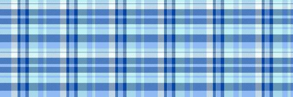 Layout tartan textile check, craft seamless texture pattern. Folklore background plaid fabric in blue and light colors. vector