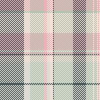 Realistic tartan check seamless, drapery pattern background. Complexity fabric textile texture plaid in pastel and light colors. vector