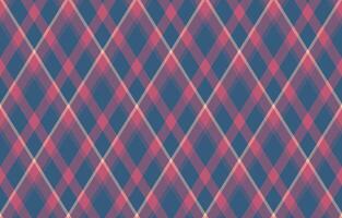 Argyle pattern of geometric rhombus. Harlequin check wallpaper design. Classic diamond shaped textile material for web background, print fabric clothing, sweater, wrapping paper, gift card, invitation vector