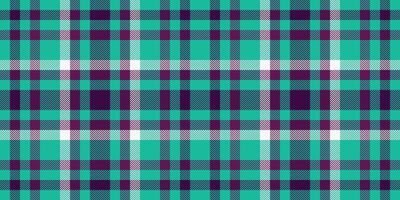 Sheet tartan check textile, stripe background pattern . New year seamless texture fabric plaid in teal and magenta colors. vector