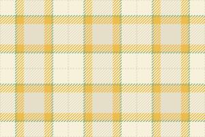 Graphic texture textile tartan, old background seamless check. Colourful fabric plaid pattern in beige and light colors. vector