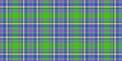 Us seamless textile , repetition tartan pattern check. Identity texture fabric background plaid in green and blue colors. vector