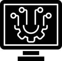 Configuration Glyph Icon vector