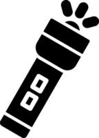 Torch Glyph Icon vector