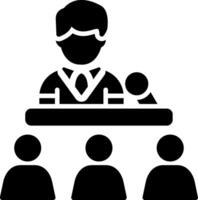 Voters Glyph Icon vector