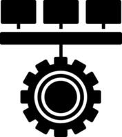 Logical Glyph Icon vector