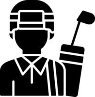 Caddy Glyph Icon vector