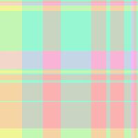 Real texture pattern check, vogue textile plaid background. Paper seamless tartan fabric in light and mint colors. vector
