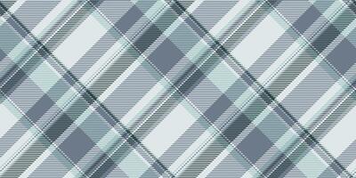 Iconic tartan seamless, scratched background plaid textile. Interior texture fabric pattern check in pastel and sterling silver colors. vector