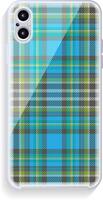 Smartphone cover design mockup. Template geometric pattern for mobile phone back part. Flat design. vector