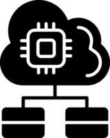 Multiple Glyph Icon vector