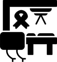 Oncology Glyph Icon vector
