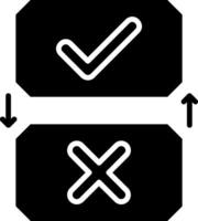 Buttons Glyph Icon vector