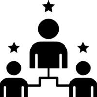 Experience Glyph Icon vector
