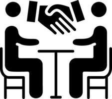 Etiquette Glyph Icon vector