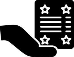 New Features Glyph Icon vector