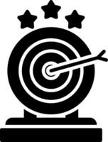 Success Glyph Icon vector