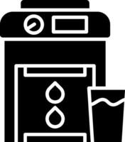 Dispenser Glyph Icon vector