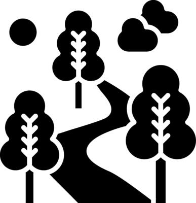Forest Glyph Icon