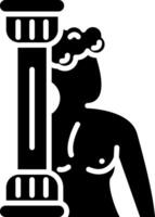Myth Glyph Icon vector