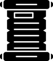 Scrolls Glyph Icon vector