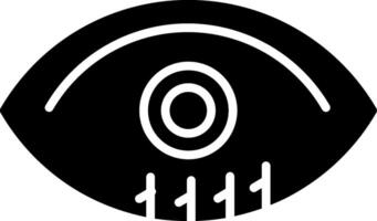 Eye Glyph Icon vector