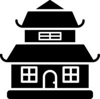 Dojo Glyph Icon vector