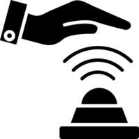 Sensor Glyph Icon vector