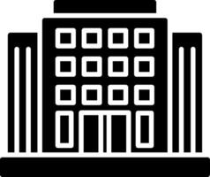 Accomodation Glyph Icon vector