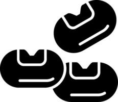 Beans Glyph Icon vector