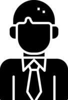 Employee Glyph Icon vector