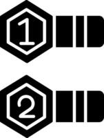 Infographic Elements Glyph Icon vector