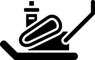 Plate Compactors Glyph Icon vector
