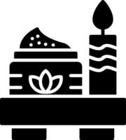 Spa And Relax Glyph Icon vector