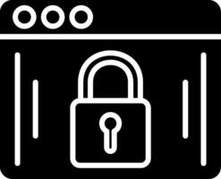 Website Glyph Icon vector