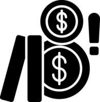 Domino Glyph Icon vector