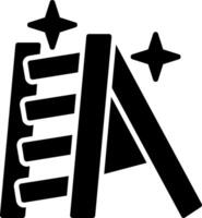 Ladder Glyph Icon vector