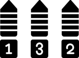 Infographic Elements Glyph Icon vector