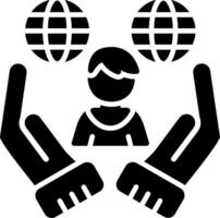 Public Service Glyph Icon vector
