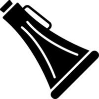 Horn Glyph Icon vector
