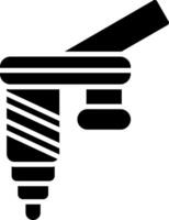Injector Glyph Icon vector