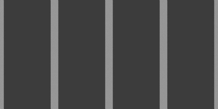 Fracery texture background fabric, comfort stripe seamless lines. Gady vertical textile pattern in grey and white colors. vector