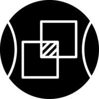 Merge Glyph Icon vector