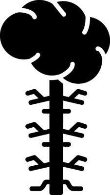 Nervous System Glyph Icon