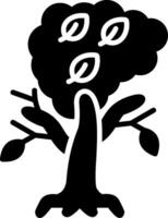 Tree Glyph Icon vector
