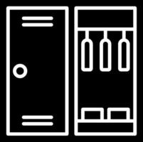 Wardrobe Glyph Icon vector