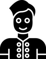 Avatar Glyph Icon vector