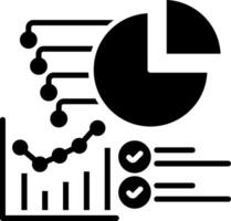 Description Glyph Icon vector