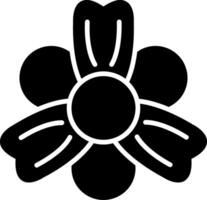 Freesia Glyph Icon vector