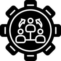 Organization Glyph Icon vector